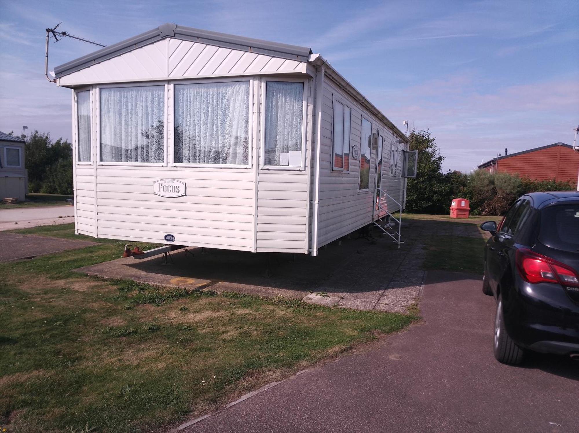 Cozy Camber Caravan 3 Bedroom Retreat With Decking Rye Zewnętrze zdjęcie